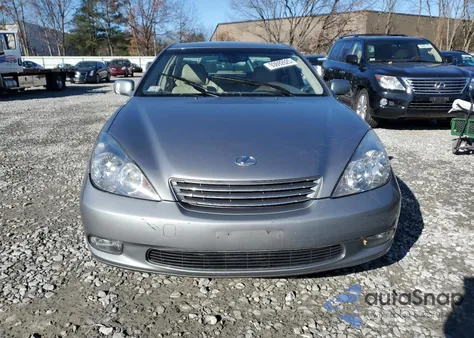 2002 Lexus Es 300 из США, поврежденный, VIN JTHBF30G920037491